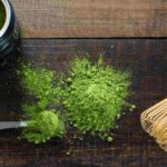 poudre de thé matcha