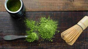 poudre de thé matcha